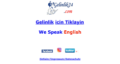 Desktop Screenshot of gelinlik24.com